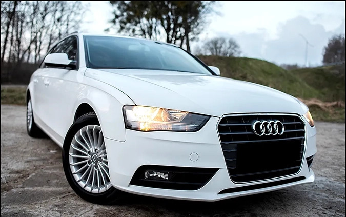 Audi A4 cena 38999 przebieg: 240000, rok produkcji 2013 z Kolonowskie małe 667